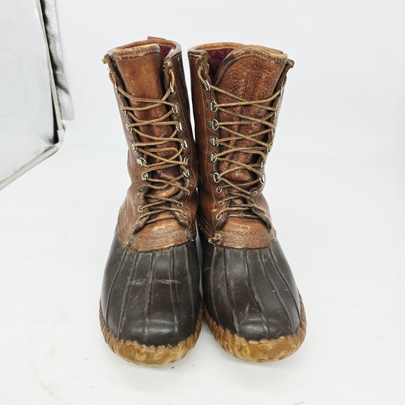 Vintage LL Bean Boots Mens 11 M Gore-Tex Thinsulate Maine Hunting Made in USA main image 4